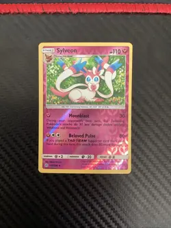 Pokemon - Sylveon SM - Cosmic Eclipse #155/236 - Reverse Holo NM - Image 1