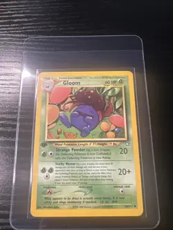Gloom 36/111 1st Edition Neo Genesis WOTC Vintage Pokemon - Image 1