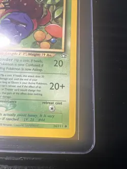 Gloom 36/111 1st Edition Neo Genesis WOTC Vintage Pokemon - Image 5