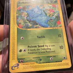 POKEMON EXPEDITION BASE SET E-READER BULBASAUR CARD 94/165 - Image 2