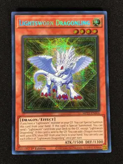 Yugioh Lightsworn Dragonling MP25-EN066 1st Secret (NM) - Image 1