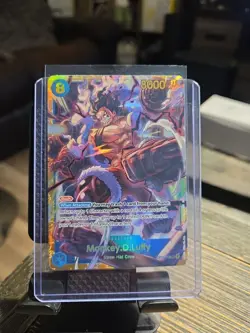 Monkey D. Luffy (Alt Art) OP11-118 SEC A Fist of Divine Speed ONE PIECE English - Image 1