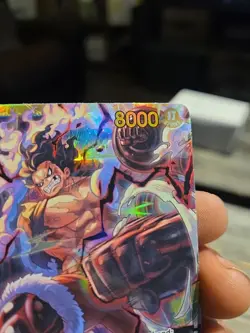 Monkey D. Luffy (Alt Art) OP11-118 SEC A Fist of Divine Speed ONE PIECE English - Image 5
