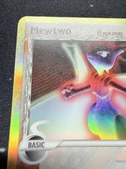 Pokemon Mewtwo 12/113 Delta Species Holo Rare 70 HP 2005 English Card MP RARE - Image 2