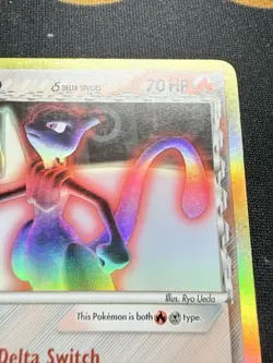 Pokemon Mewtwo 12/113 Delta Species Holo Rare 70 HP 2005 English Card MP RARE - Image 3