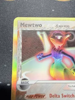Pokemon Mewtwo 12/113 Delta Species Holo Rare 70 HP 2005 English Card MP RARE - Image 5