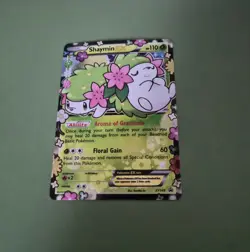 Pokemon TCG Shaymin EX XY148 Generations Holo Black Star Promo Card - Image 1