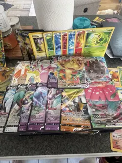 LOT OF 39 JUMBO POKEMON CARDS WITH BINDER - Image 2