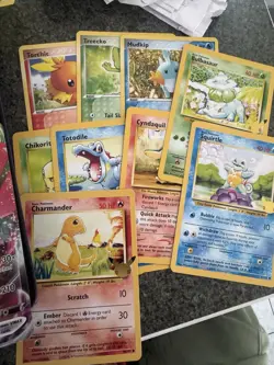 LOT OF 39 JUMBO POKEMON CARDS WITH BINDER - Image 3