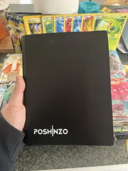 LOT OF 39 JUMBO POKEMON CARDS WITH BINDER - Image 4