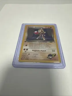 Pokemon TCG: ROCKET'S HITMONCHAN 11/32 holo card LIGHTLY PLAYED ng11308 - Image 2