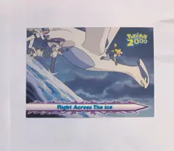 Flight Across The Ice #54 Vintage Topps Pokemon The Movie 2000 Card - Image 1