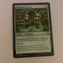 Lightning Greaves Commander 2017 Regular - Image 1