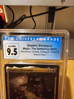 Magic The Gathering (MTG) - Shadrix Silverquill - Strixhaven (STX) - CGC 9.5 - Image 3