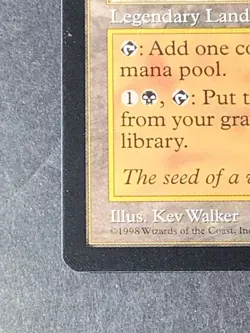 Magic: The Gathering Volrath's Stronghold Legendary Land Stronghold 1998 NEW - Image 3