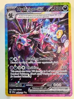 Pokemon TCG Hydreigon EX Special Illustration Rare Surging Sparks 240/191 - Image 1