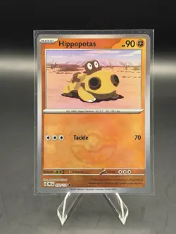 Pokemon TCG - Hippopotas (Poke Ball Pattern) - SV: Prismatic Evolutions (PRE) - Image 1