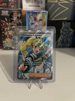 Pokemon TCG Entusiamo Di Emcee 220/182 NM Rivali Predestinati ITA - Image 1