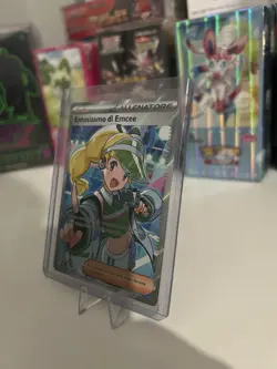 Pokemon TCG Entusiamo Di Emcee 220/182 NM Rivali Predestinati ITA - Image 2