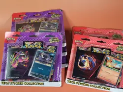 Pokemon Bundle - Mewtwo ex Box, Surging Sparks BB, and AH Sticker Pack x6 - Image 2