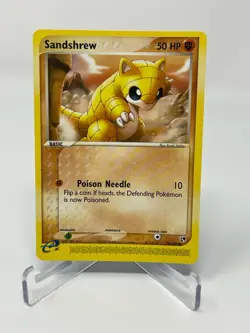 Pokemon EX Sandstorm Sandshrew 75/100 Non-Holo Pack Fresh - Image 1