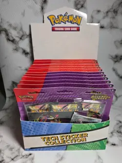 Pokemon Ascended Heroes Tech Sticker Collection Display Case - SHIPS FAST ⚡ - Image 1