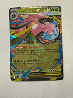 Mega Venusaur Ex 013 Black Star Promo Mega Evolution Pokemon TCG NM - Image 1