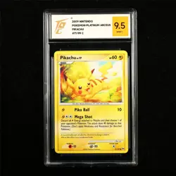 TQG 9.5 MINT+ 2009 Pokemon ENG Pikachu 71/99 C - Image 1