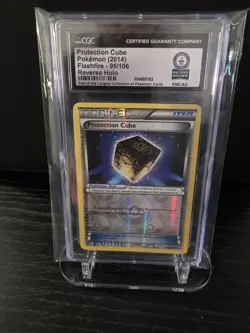 2014 Pokemon - Protection Cube Reverse #95 - 1/1 CGC Guinness World Record Slab - Image 1
