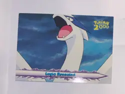 Lugia Revealed Topps Non Holo Blue Logo Pokemon The Movie 2000 - Image 1