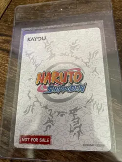 Naruto Uzumaki PSA Promo Card Kayou Exclusive Sealed Magazine - Image 2