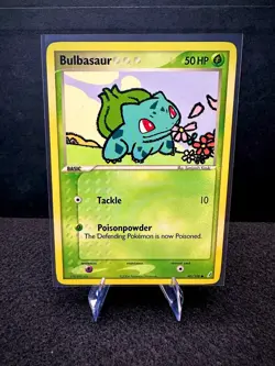 Bulbasaur 45/100 Crystal Guardians Regular Non Holo Pokemon TCG Card NM - Image 1