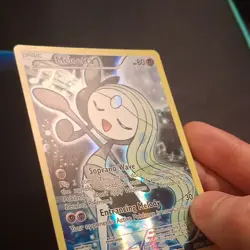 Pokemon Meloetta XY120 Black Star Promo Holo Foil Card Full Art - Image 3