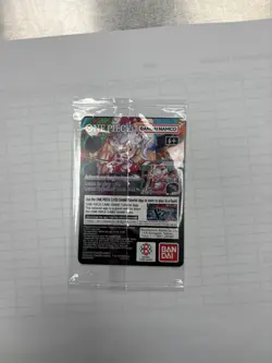 Bandai One Piece CCG Monkey D. Luffy 145 US Voyage Promo Holo 5000 Power Card - Image 2