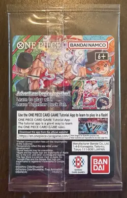 Sealed One Piece Monkey D. Luffy US Voyage College Basketball Promo Card Gonzaga - Image 2