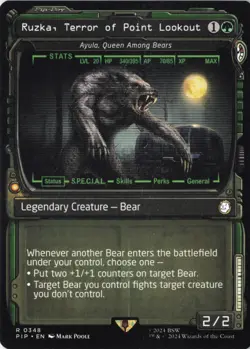 Ruzka, Terror of Point Lookout - Ayula, Queen Among Bears (Showcase) Fallout - Image 1