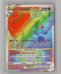 Hisuian Goodra VSTAR 202/196 - Pokemon TCG Lost Origin Secret Rare Card NM - Image 1