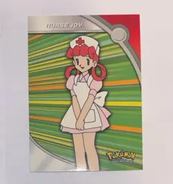 Nurse Joy 2000 Topps Pokemon Series 3 #HV16 Blue Logo Vintage - Image 1