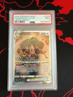 Pokemon 2023 SWSH - FA/Regigigas VSTAR - Crown Zenith - PSA 9 Mint - Image 1