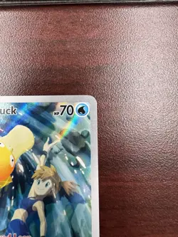 Pokemon Misty's Psyduck 193/182 Destined Rivals Holo Illustration Rare (NM-) - Image 4