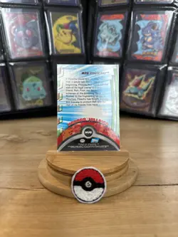 Pikachu – Pokemon Topps 2000 Animation TV Series 3 HOLO #25 / #HV6 BLUE LOGO - Image 3