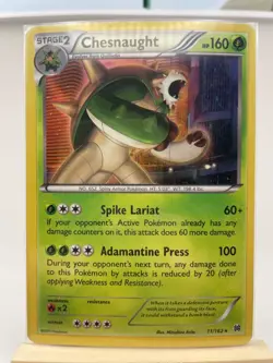 Chesnaught Holo (011/162) - BREAKthrough - Pokemon TCG - NM - Image 2