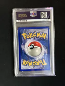 2002 POKEMON LEGENDARY COLLECTION #45 GROWLITHE-REVERSE FOIL PSA 9 - Image 2