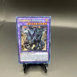 Yugioh Guardian Chimera BACH-EN040 1st Edition Secret Rare NM - Image 1