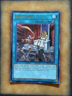 Yugioh Rebellion MIL1-EN013 Ultra Rare 1st Ed NM - Image 1
