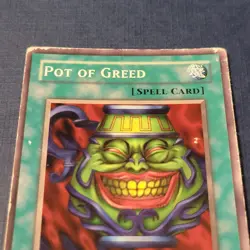 Yu-Gi-Oh! Pot of Greed SD2-EN017 1st Edition HP/DMG *FREE SHIPPING* - Image 2
