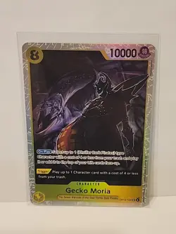 One Piece Gecko Moria The Azure Sea's Seven SR Foil OP14-104 NM - Image 1