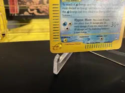 Suicune H25/H32 Holo Rare Aquapolis e-Reader 2002 Pokemon Card w/ Swir - Image 5