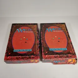 Lot of 2 Magic the Gathering MtG 1995 Deckmaster Starter Box No Cards *BOX ONLY* - Image 1