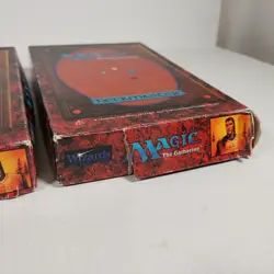 Lot of 2 Magic the Gathering MtG 1995 Deckmaster Starter Box No Cards *BOX ONLY* - Image 2